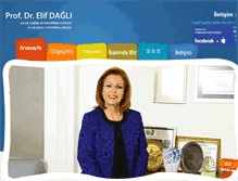 Tablet Screenshot of elifdagli.com